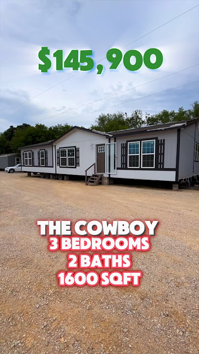 The Cowboy Double Wide Home from Clayton Homes 🏡