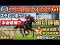 🎯【安田記念2026】戦国時代!アドマイヤズーム徹底解説&ステレンボッシュの仕上がりから見えた超・馬券攻略!ロングラン!| 貴方はパンジャタワーが勝つと思いますか⁉️