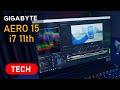 2021 Laptop ល្អបំផុតសម្រាប់ Content Creator : GIGABYTE AERO 15 KD - Review