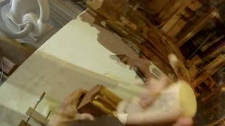 Assembling Hand Carved Spanish Cedar Gates