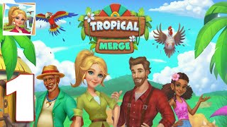 Tropical Merge - Gameplay Walkthrough Part 1 (iOS, Android) screenshot 2