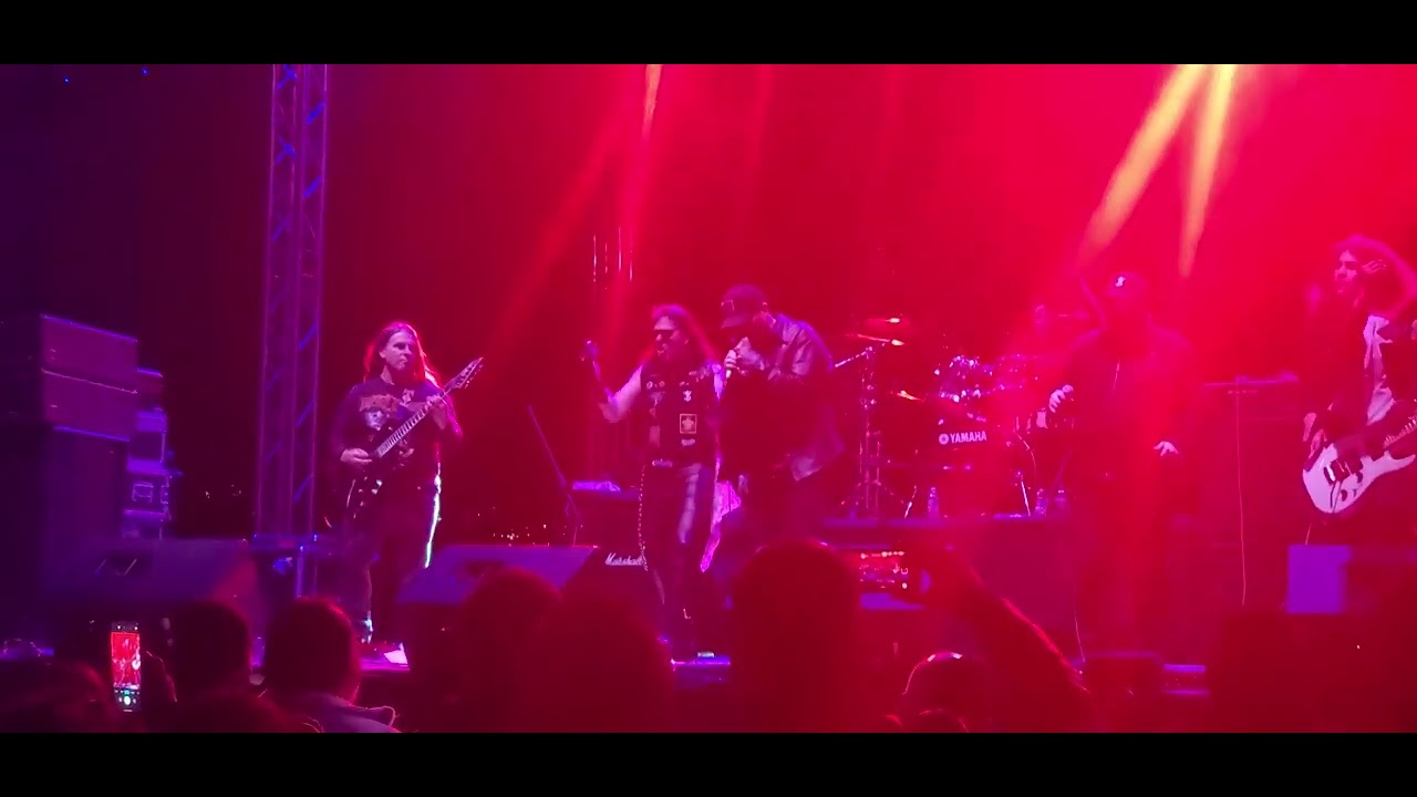 THE THREE TREMORS (TIM 'RIPPER' OWENS, SEAN PECK & HARRY CONKLIN) Dragon Rojo Metal Fest. Tijuana MX