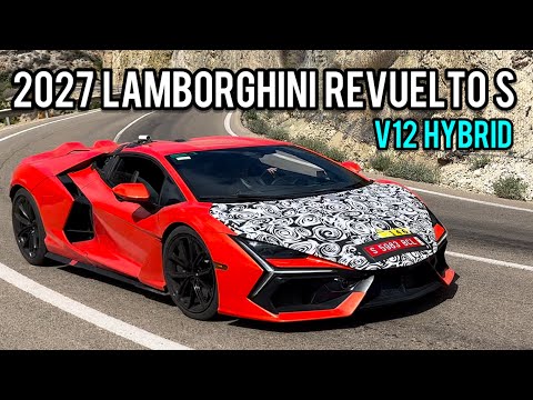 SPIED TESTING LAMBORGHINI REVUELTO S? (*V12 SOUND CRAZY*)