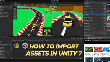 How to import assets in Unity / Beginner