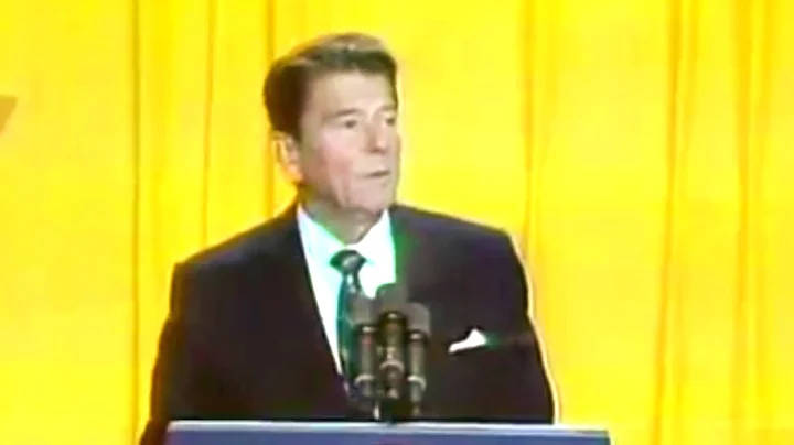 President Reagan Denounces Hate Groups