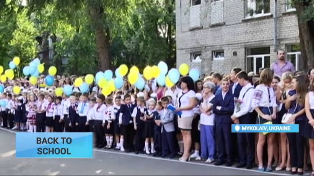 Back To School: Ukrainian children start new term on 1 September