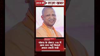 🚨 Massive Fire Breaks Out at Aranya Society Flat in Noida Sector 119 | Breaking News #shorts