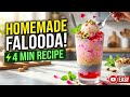 How to make Faluda with InstaFaluda Drink 🍧 घर में कैसे बनाएं tasty Rose Falooda 