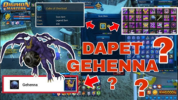 Scan 100 Cube of Overload Dapet Gehenna? DMO #20