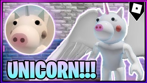 How to get ‘‘UNICORN!!!’’ BADGE + MORPH ~ DIO$A GROUP | Piggy RP : Infection | Roblox