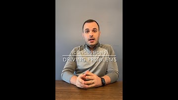 Concussion - Driving problems