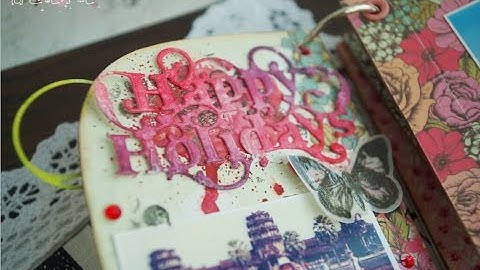 Kaisercraft Mini Album-Have a dream Part1