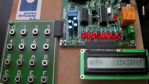 RELOJ DIGITAL DE 24 HORAS CON SALIDA EN LCD MICROCONTROLADOR PIC 16F84 PUNTO FLOTANTE S.A.
