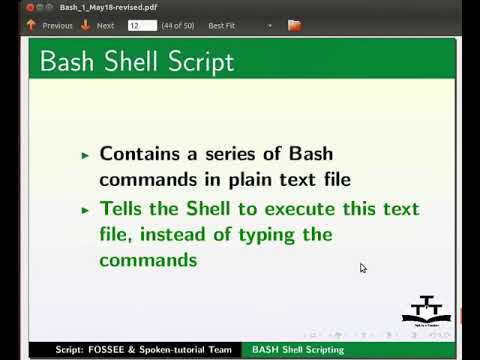 Introduction to BASH Shell Scripting - Malayalam