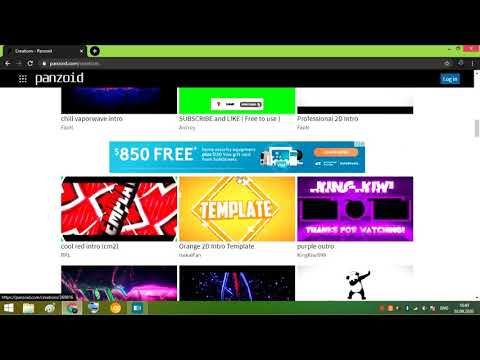 Intro Maker Website ინტროს გამკეთებელი საიტი1