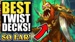 TOP 5 BEST Decks To Climb To Legend Twist Hearthstone