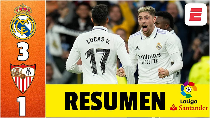REAL MADRID venció 3-1 al Sevilla y da un GOLPE DE AUTORIDAD con GOLAZO DE FEDE VALVERDE | La Liga