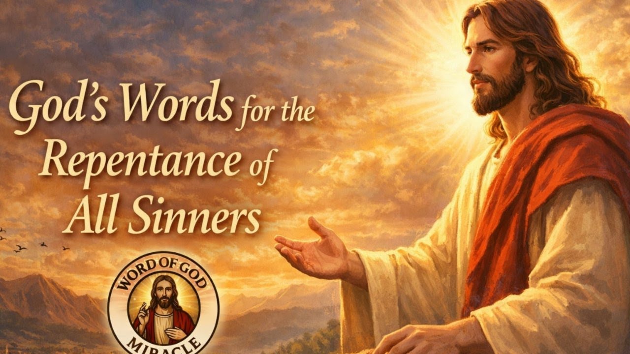 God's Words for the Repentance of all Sinners | Word of God miracle | Jesus' faith ministry |