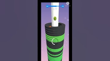 omg 😘😍 stack ball 🏈 game 🎯 levels;232 #shorts.