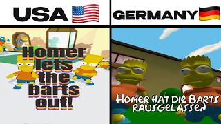 Homer Let The Barts Out Meme In Different Languages