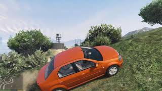 GTA V | Dacia Logan Test Drive 2020 | Gameplay screenshot 5