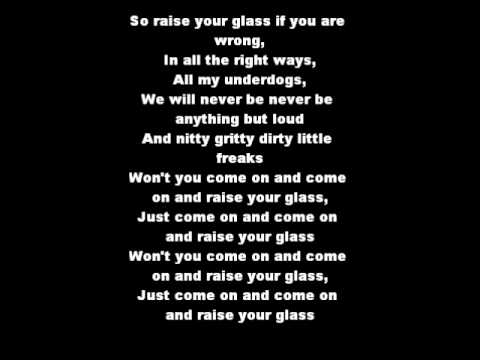pink-raise-your-glass-lyrics