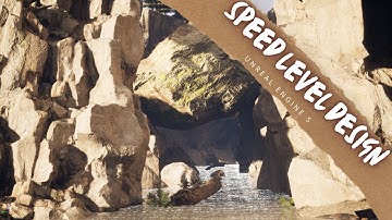 Unreal Engine 5 Speed Level Design Canyon