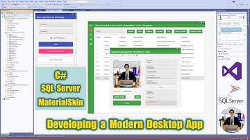 C# SQL Server (Modern UI) 1. Create a new Database, Tables, Indexes, and Relationships