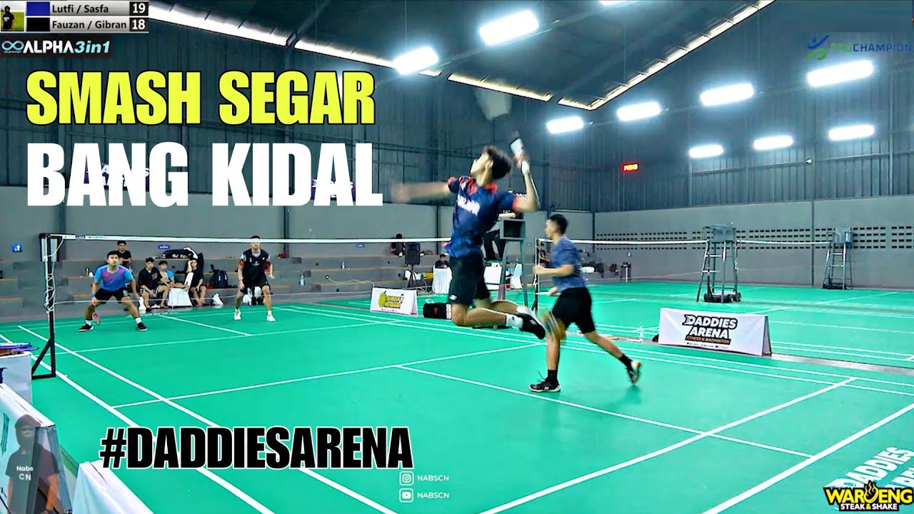 YANG KIDAL ASIK BANGET Jump SMASHnya 🔥 LUTFI / SASFA VS FAUZAN / GIBRAN