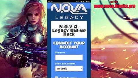 N.O.V.A. Legacy Hack - Coins & Trilithium Free for Android/iOS Cheats[NEW]