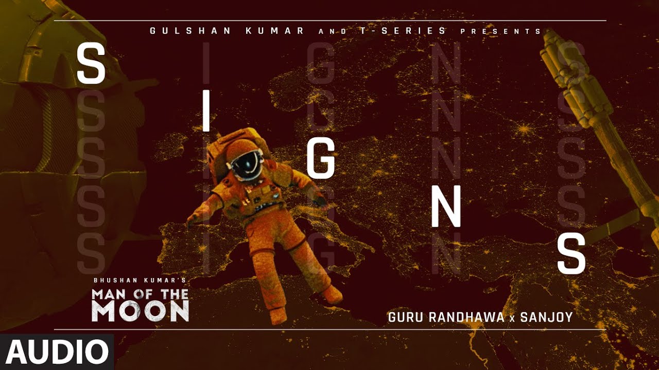 Guru Randhawa: Signs (Audio Visualizer) Man of The Moon | Sanjoy | Bhushan Kumar | New Song 2022