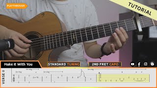 (TUTORIAL) Make It With You - Ben&Ben (Fingerstyle Guitar) Part 1