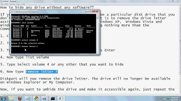 How to hide any drive without using any software
