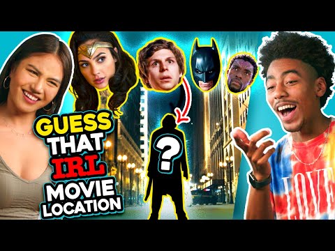 Can YOU Guess The Movie Location In Real Life!? (Black Panther, Dark Knight)