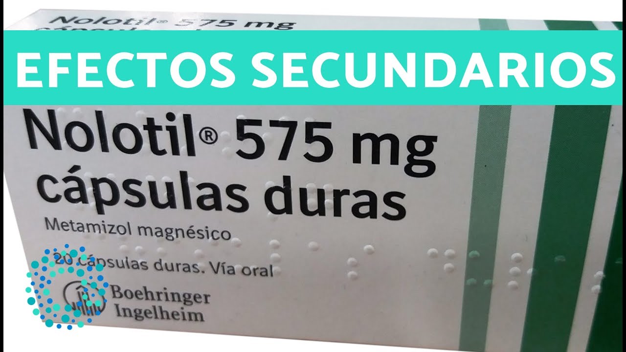 que es nolotil 575 mg