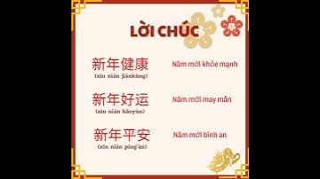 Lưu ngay mẫu câu chúc Tết 2024 bằng tiếng Trung #tiengtrunglangbaan #hsk #luyenphatam #tet2024