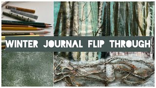 Winter Journal Flip Through