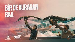 8.⁠ ⁠Etnospor Kültür Festivali’ne bir de yukarıdan bak.🦅