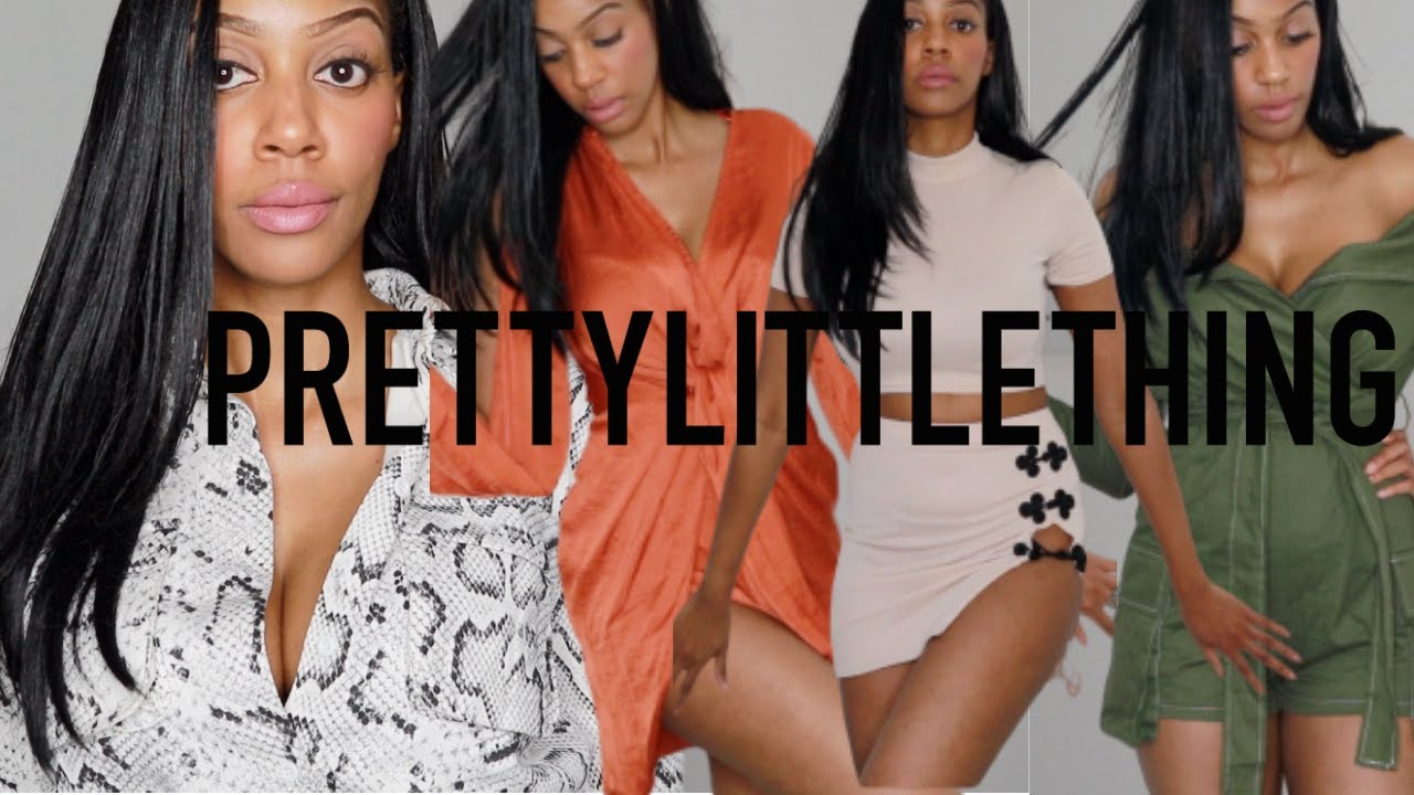 PRETTYLITTLETHING NEW IN DRESS TRY ON ...