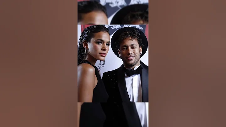 Neymar Jr With Gf  Brunamarquezine 🥰😍❤️🔥 || #shorts #neymar #football