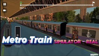 Mumbai Metro Train Simulator 🚇 | Ultra Realistic Driving Gameplay screenshot 2