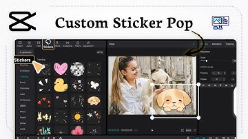 Hoe voeg je een aangepaste sticker toe in CapCut op de pc (Clip Decorate)