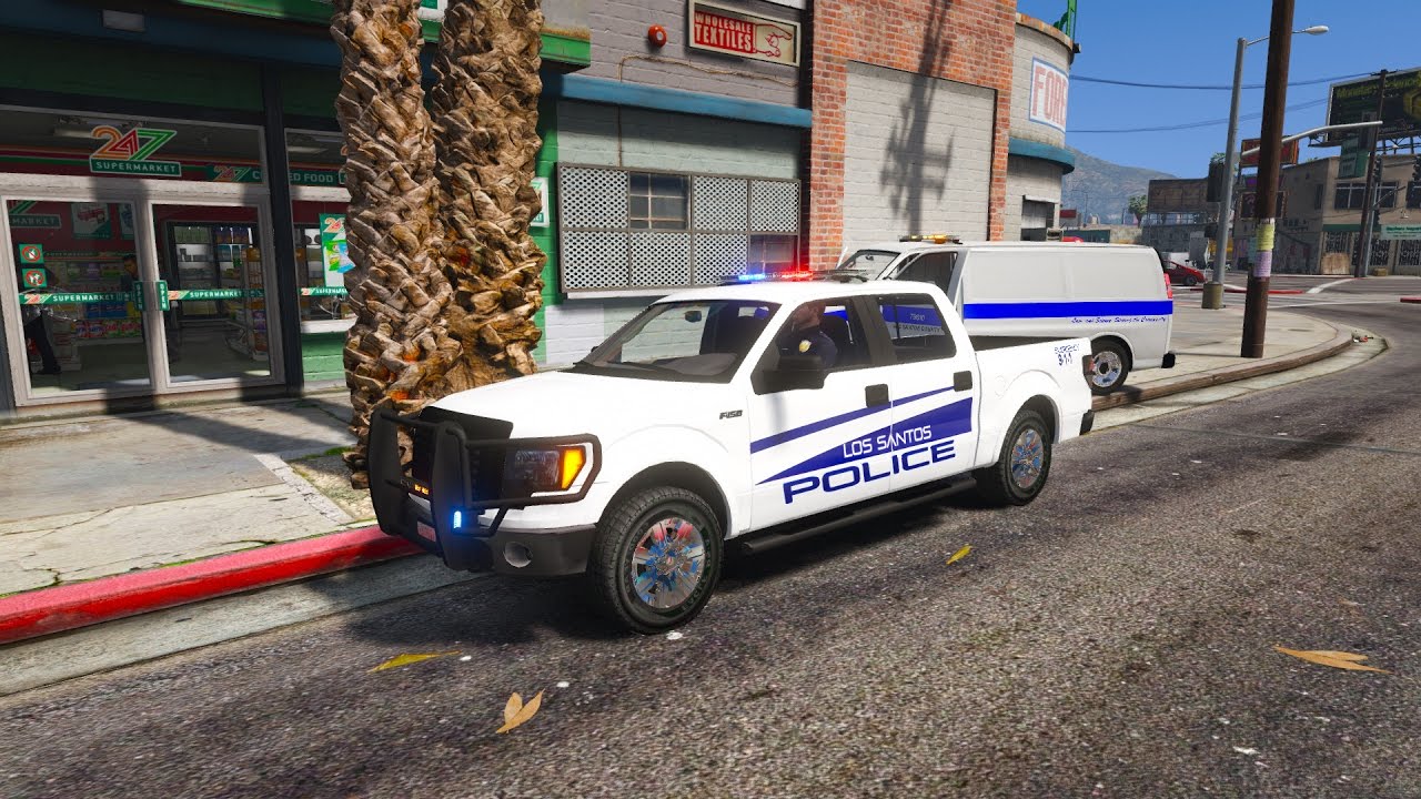 LSPDFR - Day 482 - 2010 F-150 Police Truck - YouTube