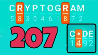 CRYPTOGRAM 207