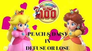 Mario Party The Top 100 - Peach & Daisy in Defuse or Lose