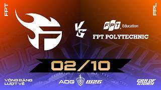 Full FPT X FLASH VS FPT POLYTECHNIC | VÒNG BẢNG - LƯỢT VỀ | ĐẤU TRƯỜNG DANH VỌNG MÙA ĐÔNG 2026 Guide