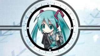 Video thumbnail of "初音ミクオリジナル「私の時間」高画質 高音質"