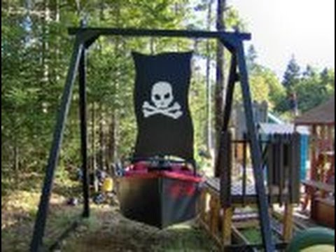 Backyard Amusement Ride The Pirates Nightmare Youtube