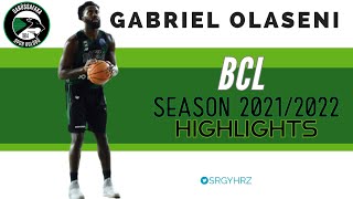 Gabriel Olaseni - Darüşşafaka - 2021/2022 BCL Highlights