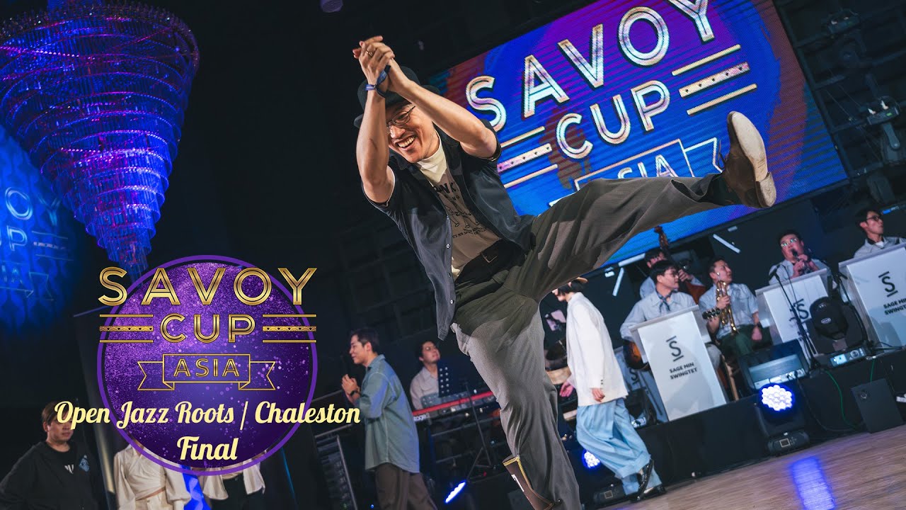 Savoy Cup Asia 2025 - Open Jazz Roots/Charleston Final with Sage Min Swingtet